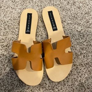 Brown Steven by Steve Madden sandals size 8